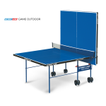 Стол теннисный Game Всепогодный с сеткой (синий, зелёный)